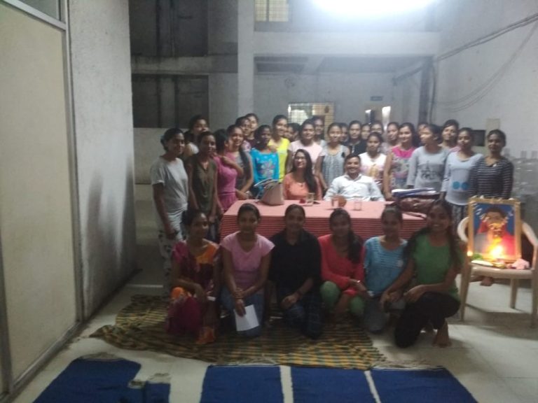 Program at Babasaheb Ambedkar Girls Hostel